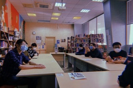 Состоялась первая встреча со студентами из Китая